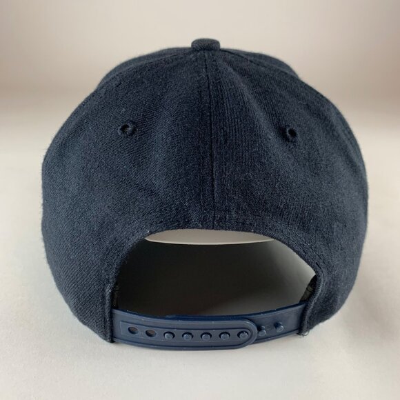 Boston Red Sox MLB Navy Blue 47 Brand Stitch Snapback Hat - Picture 4 of 7